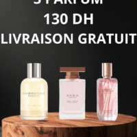 PACK 3 PARFUM A 130 DH