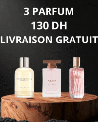 PACK 3 PARFUM A 130 DH
